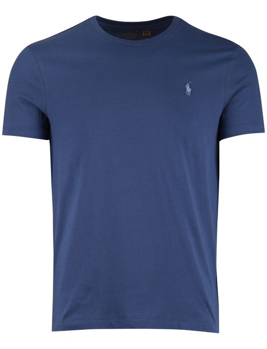 Polo Ralph Lauren blauw effen t-shirt normale fit