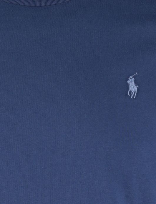 Polo Ralph Lauren blauw effen t-shirt normale fit