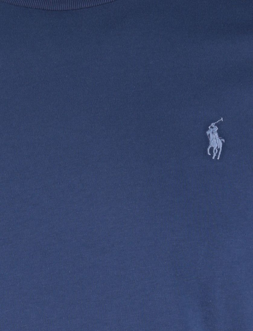 Polo Ralph Lauren normale fit t-shirt blauw effen