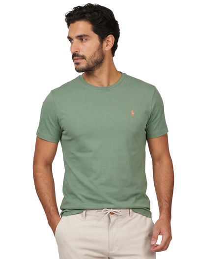 Polo Ralph Lauren Polo Ralph Lauren t-shirt normale fit effen groen