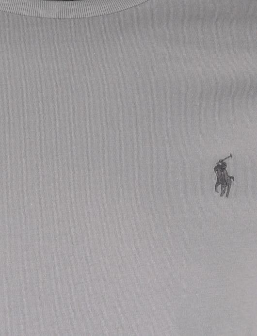 Polo Ralph Lauren t-shirt normale fit effen grijs