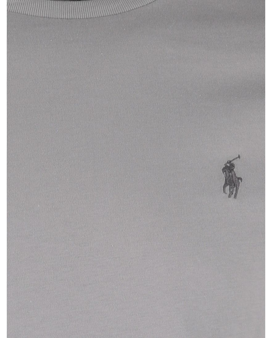 Polo Ralph Lauren t-shirt normale fit effen grijs