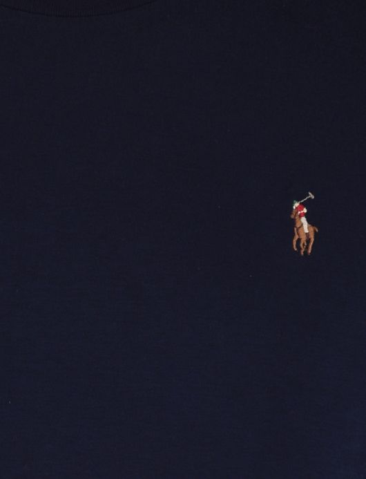 Polo Ralph Lauren t-shirt donkerblauw effen