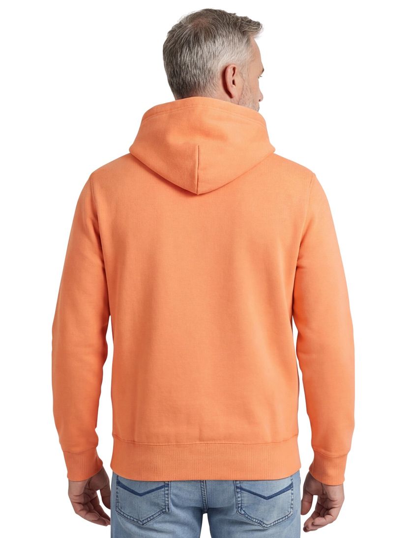 Polo Ralph Lauren normale fit hoodie effen oranje katoen