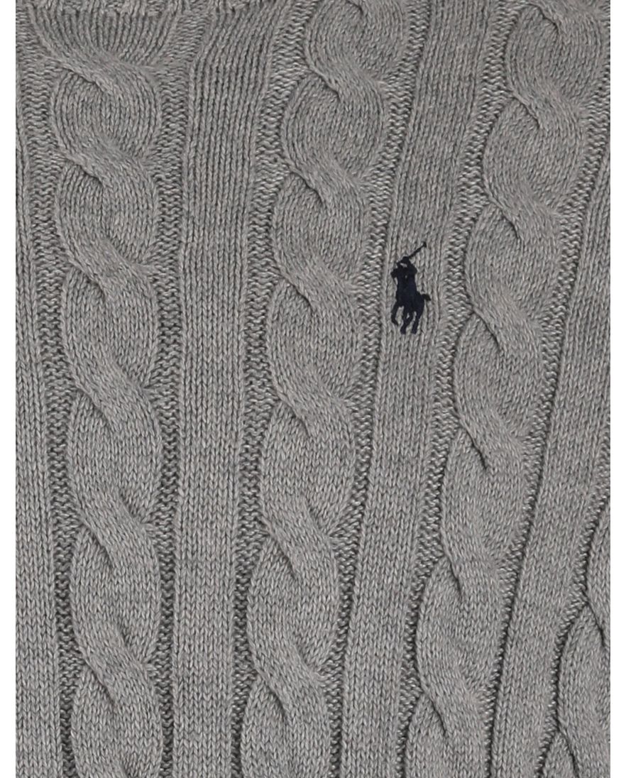 Polo Ralph Lauren trui effen grijs normale fit