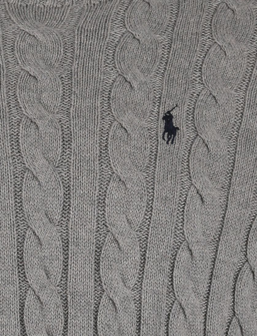 Polo Ralph Lauren trui normale fit effen grijs