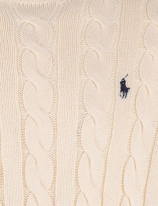 Polo Ralph Lauren trui effen beige normale fit