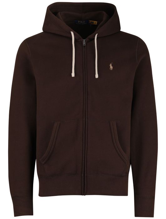 Polo Ralph Lauren vest effen bruin normale fit