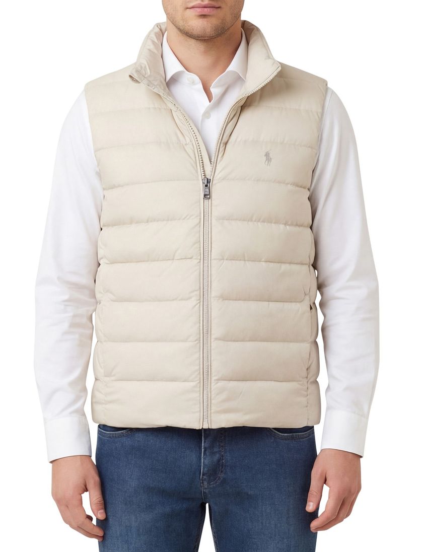 Polo ralph lauren bodywarmer beige polyester