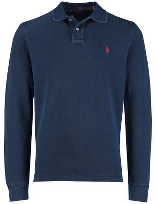 Polo Ralph Lauren Polo Ralph Lauren poloshirt blauw effen normale fit
