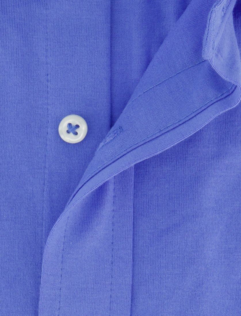 Overhemd Polo Ralph Lauren Blauw effen katoen witte knoop