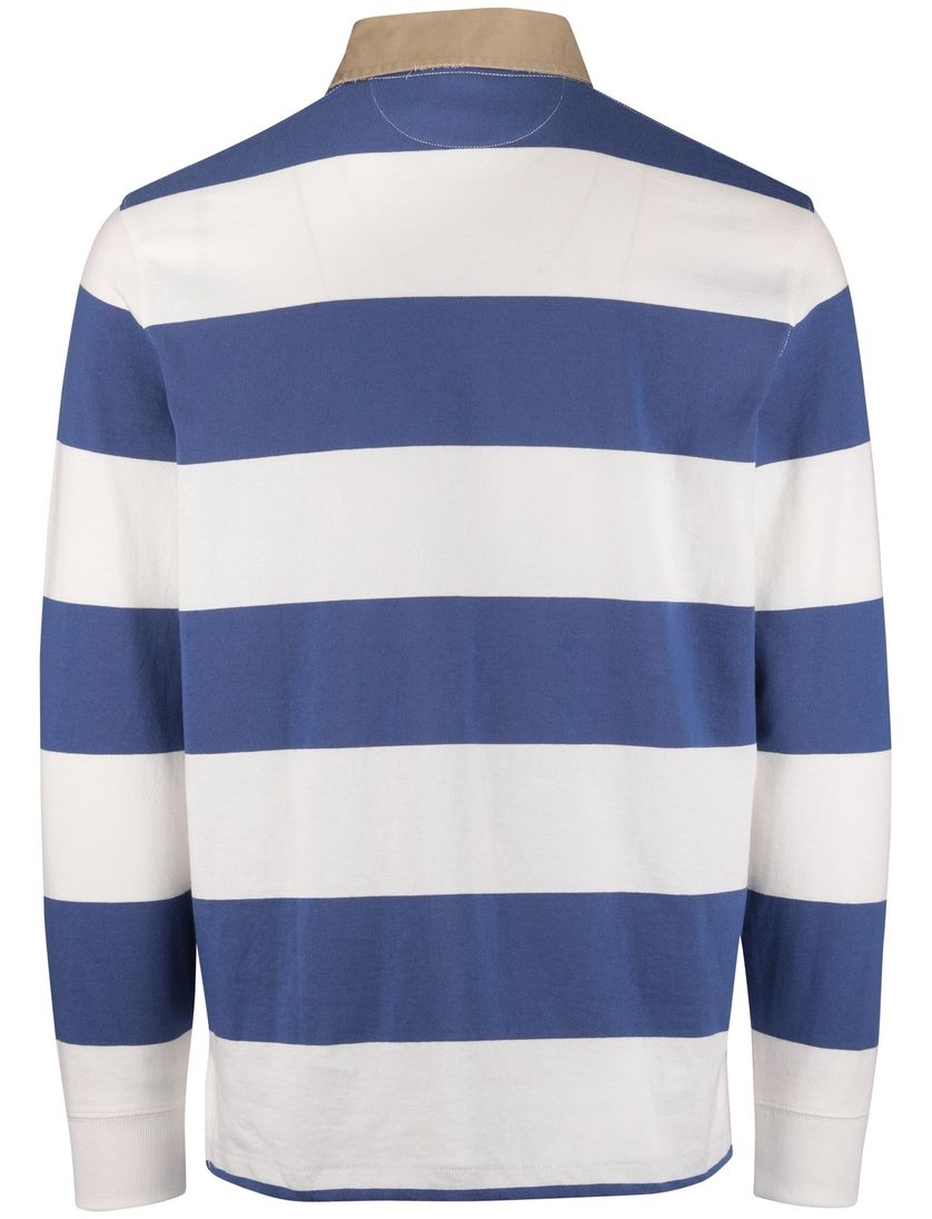 Polo Ralph Lauren poloshirt katoen wit blauw gestreept