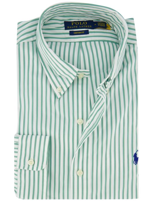 Polo Ralph Lauren overhemd ml 5 wit groen