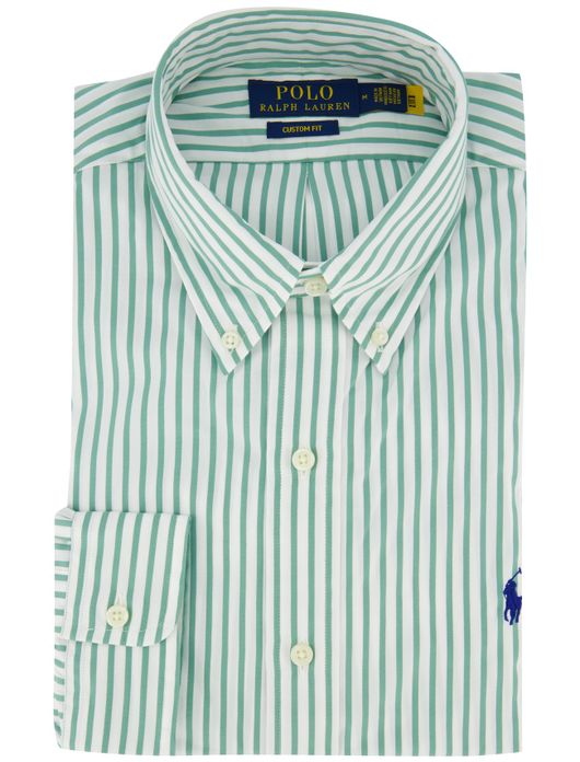 Polo Ralph Lauren overhemd ml 5 wit groen
