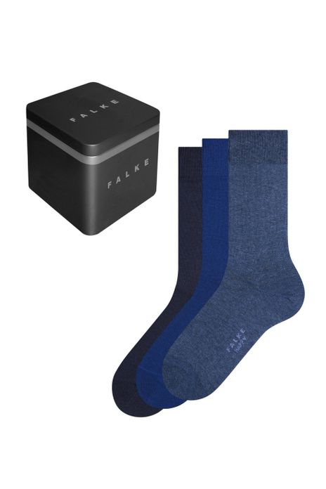 Falke Happy Box 3 pack blauw
