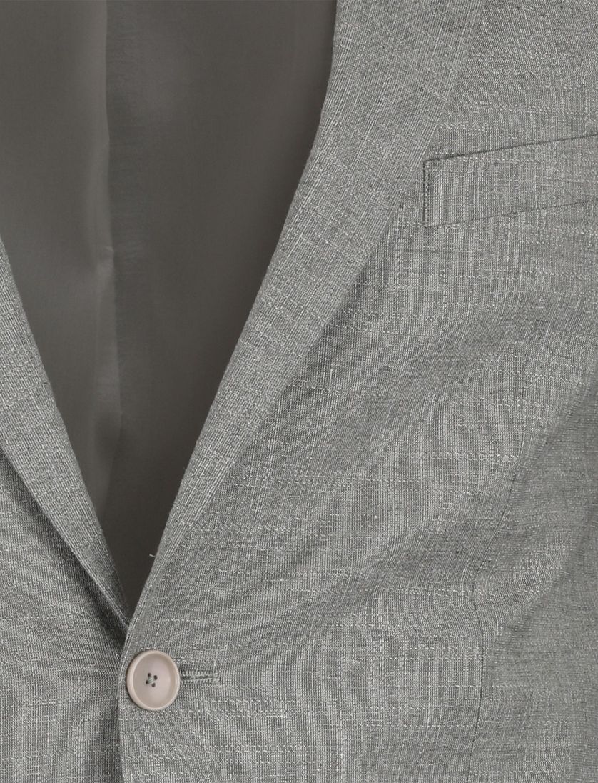 Groen linnen colbert Club of Gents mix en match slim fit