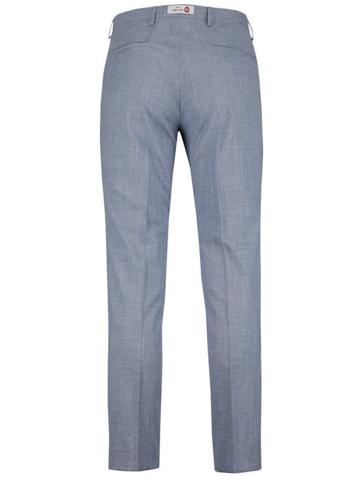 Carl Gross Club of Gents pantalon flatfront blauw