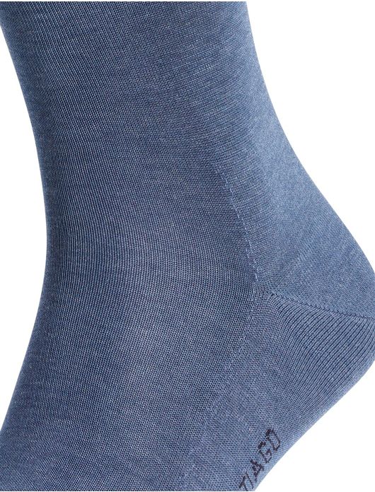 Falke herensokken Tiago blauw katoen premium