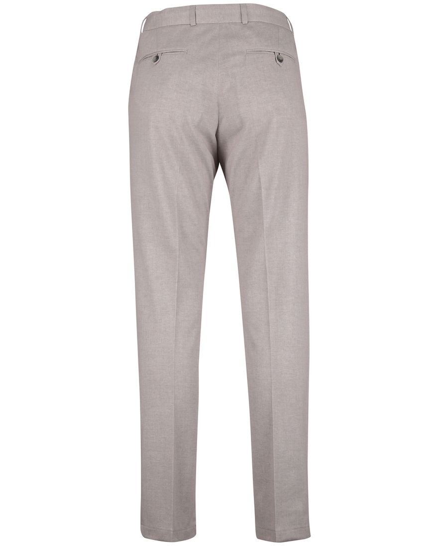 Beige chino Zuitable elastische band gemeleerd