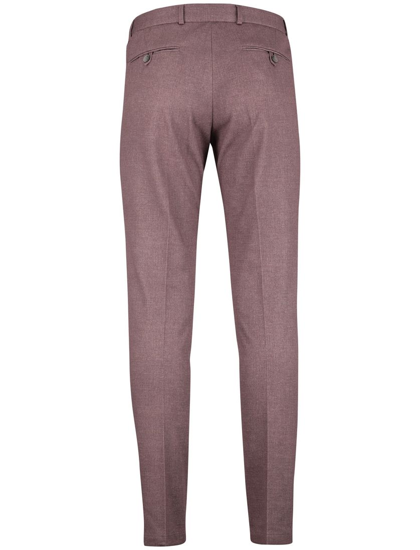 Bruine chino Zuitable elastische band en veter mix en match