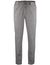 Pantalon elastische band Zuitable grijs gemeleerd slim fit