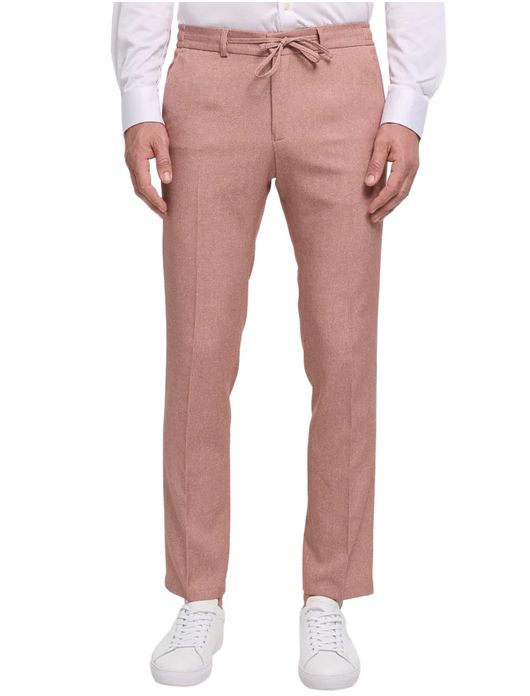 Zuitable pantalon met katoenen voering roze