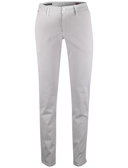 Mac chino katoen grijs