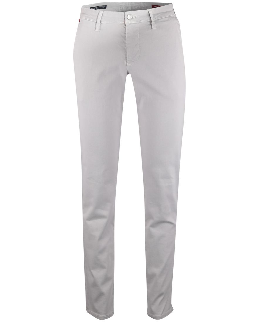 Mac jeans chino grijs effen
