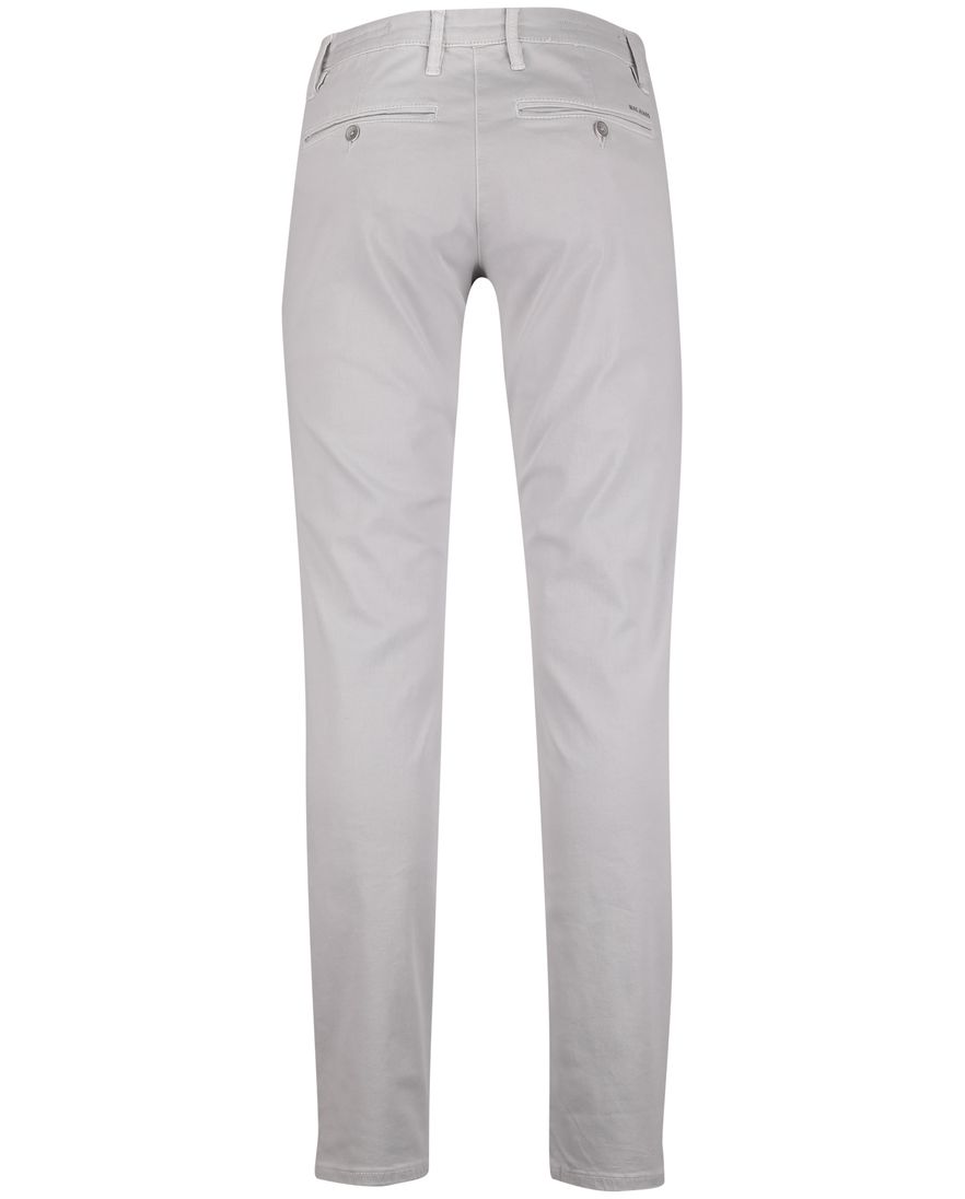Mac jeans chino grijs effen