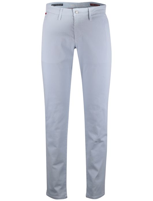 Mac chino katoen lichtblauw