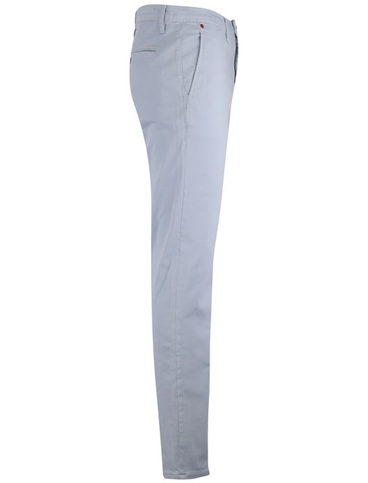 Mac chino katoen lichtblauw