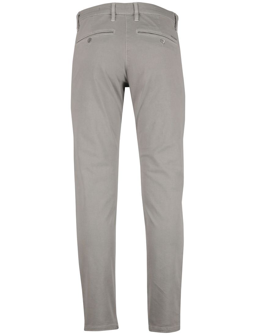 Pantalon chino Mac normale fit grijs
