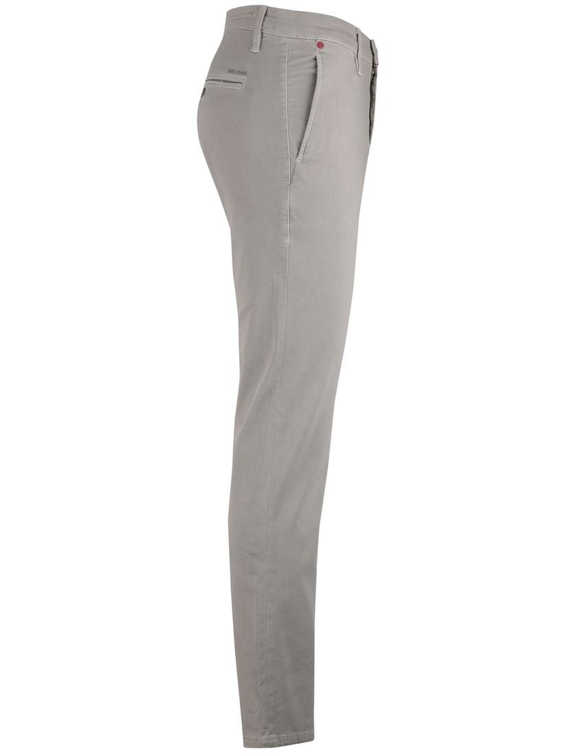 Pantalon chino Mac normale fit grijs