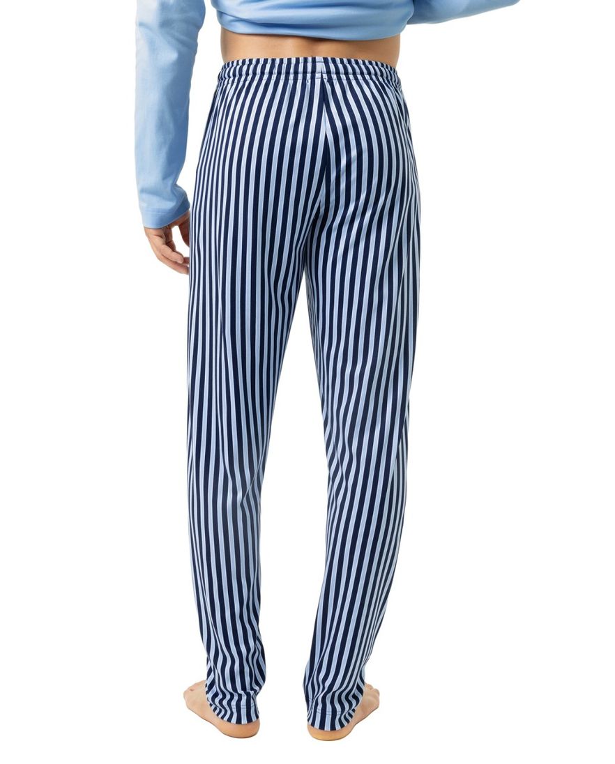 Mey Pyjamabroek blauw gestreept katoen