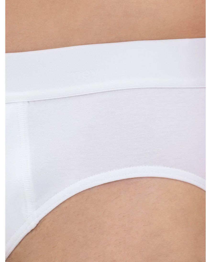 Mey slip wit elastische band katoen