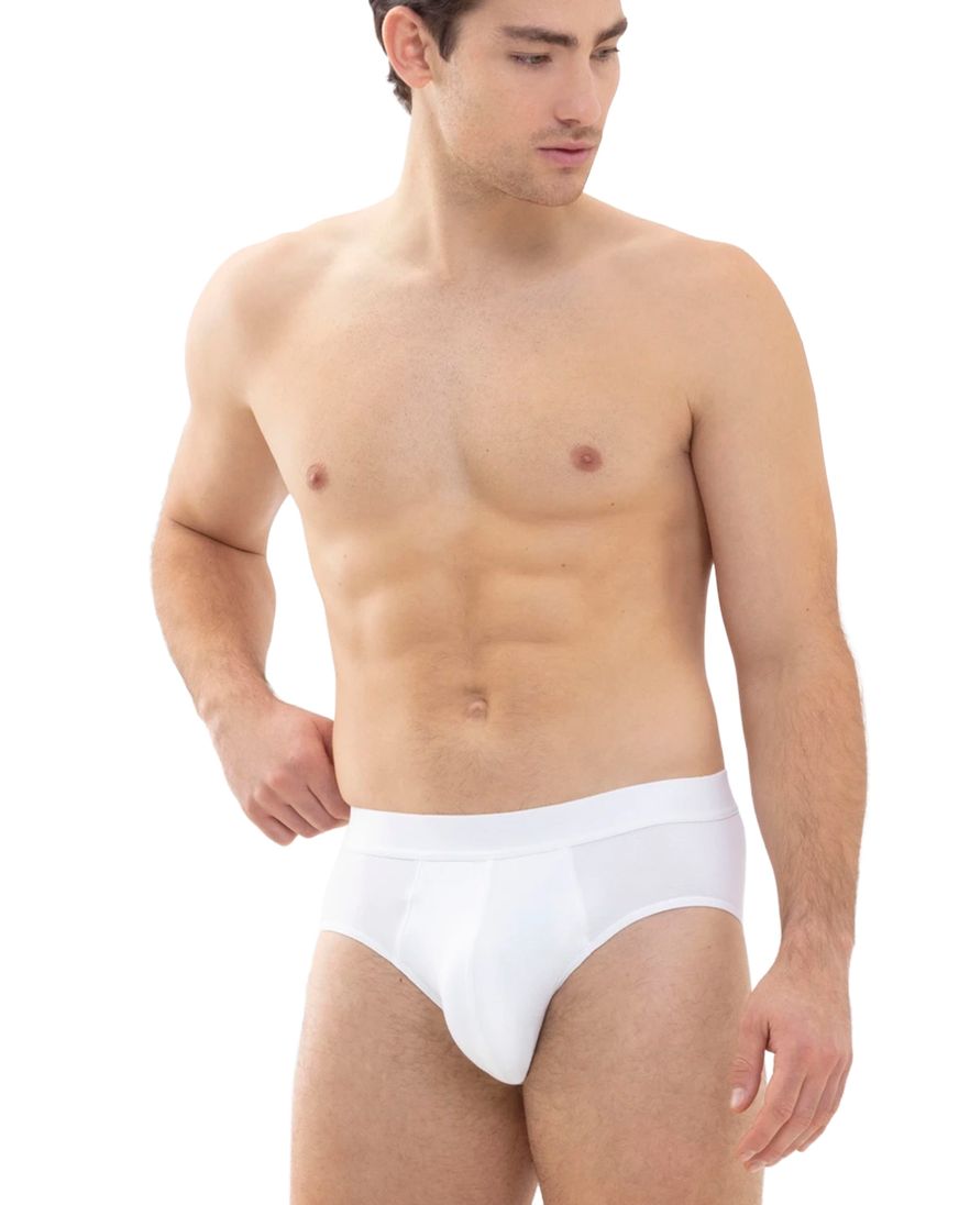 Mey slip wit elastische band katoen