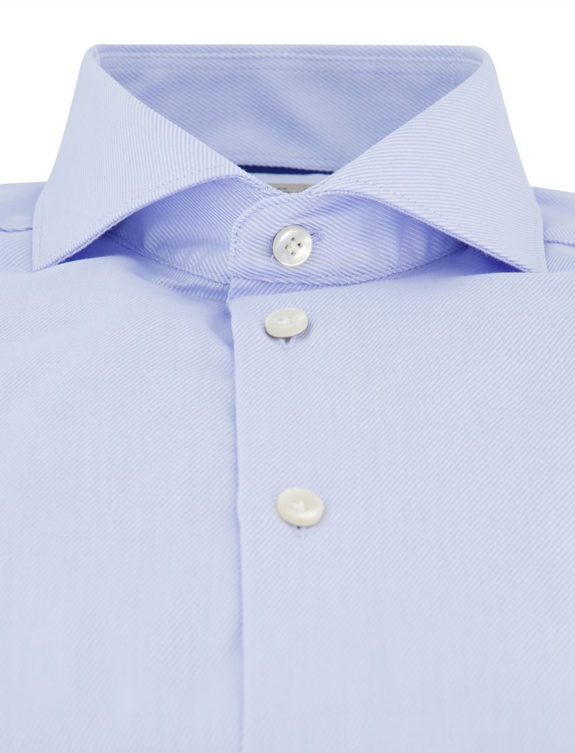 John Miller overhemd lichtblauw effen slim fit