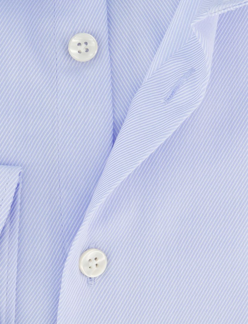 John Miller overhemd lichtblauw effen slim fit
