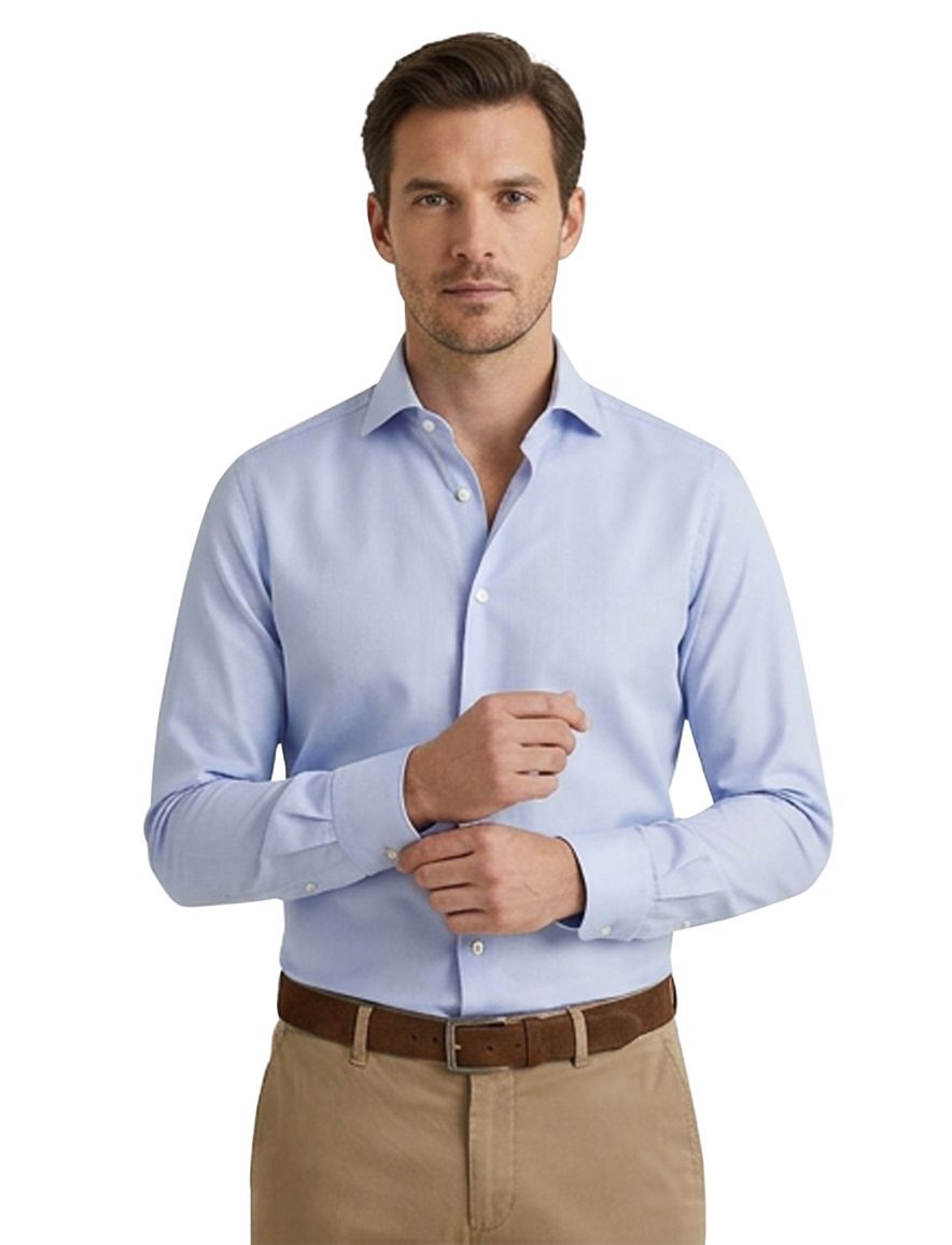 John Miller Shirt overhemd lichtblauw