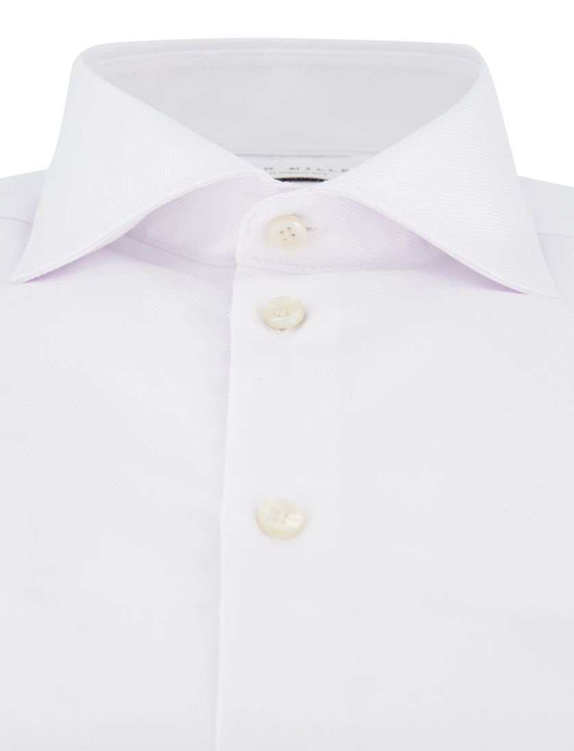 John Miller overhemd wit tailored fit katoen