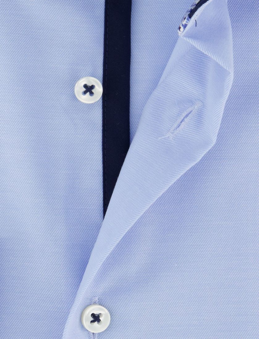 Overhemd Eterna Modern Fit lichtblauw