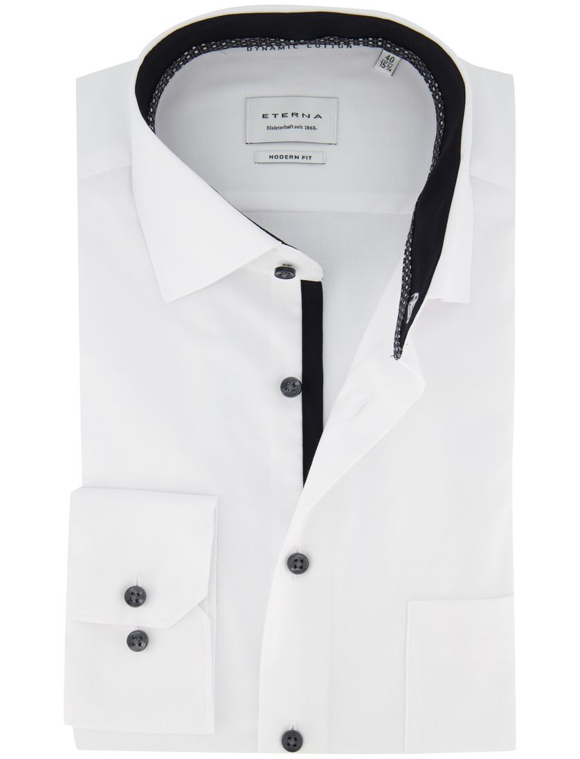 Overhemd Eterna Modern Fit wit
