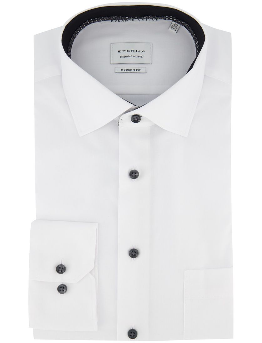 Overhemd Eterna Modern Fit wit