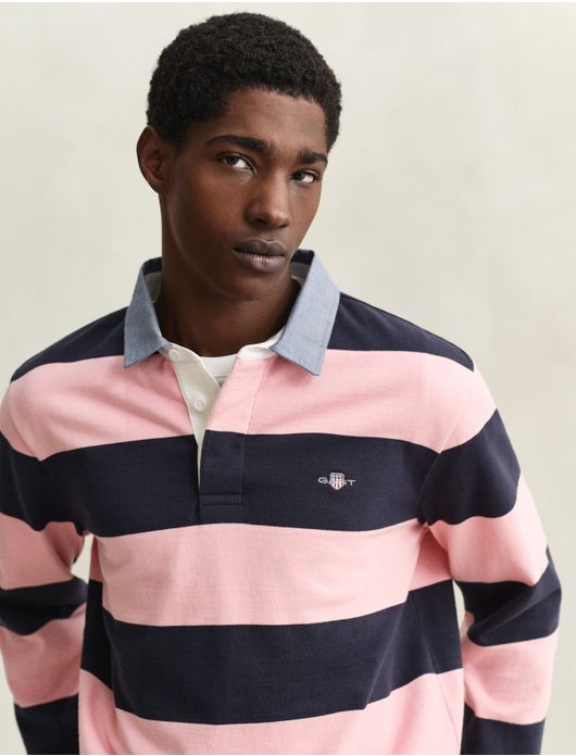 Gant trui rugby roze