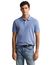 gant polo blauw korte mouw