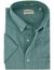 Gant overhemd korte mouw groen Regular Fit button-down collar