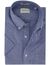 Gant overhemd korte mouw blauw Regular Fit