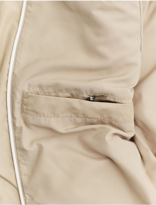 Gant jas beige polyester effen
