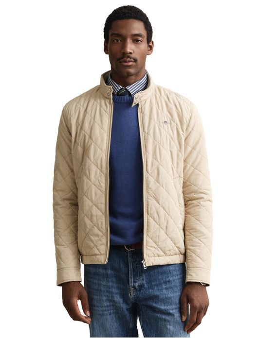 Gant jas beige polyester effen
