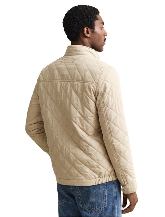 Gant jas beige polyester effen